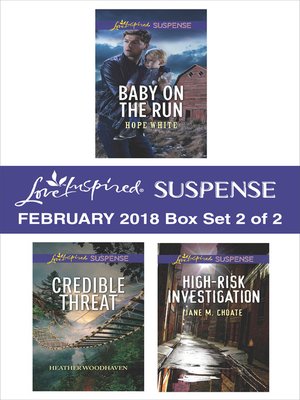 cover image of Harlequin Love Inspired Suspense February 2018--Box Set 2 of 2
